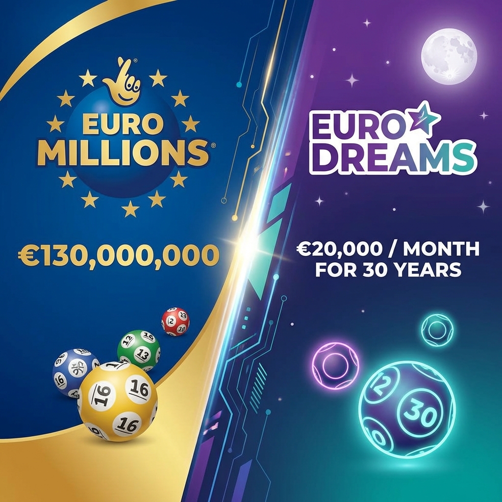EuroMillions vs EuroDreams Comparison